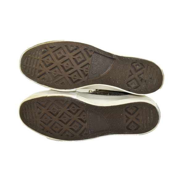 A8 Auth CONVERSE CHUCK TAYLOR Bronze Stas Lift Hi Top Platform Sneakers Size 8.5 - Picture 6 of 7